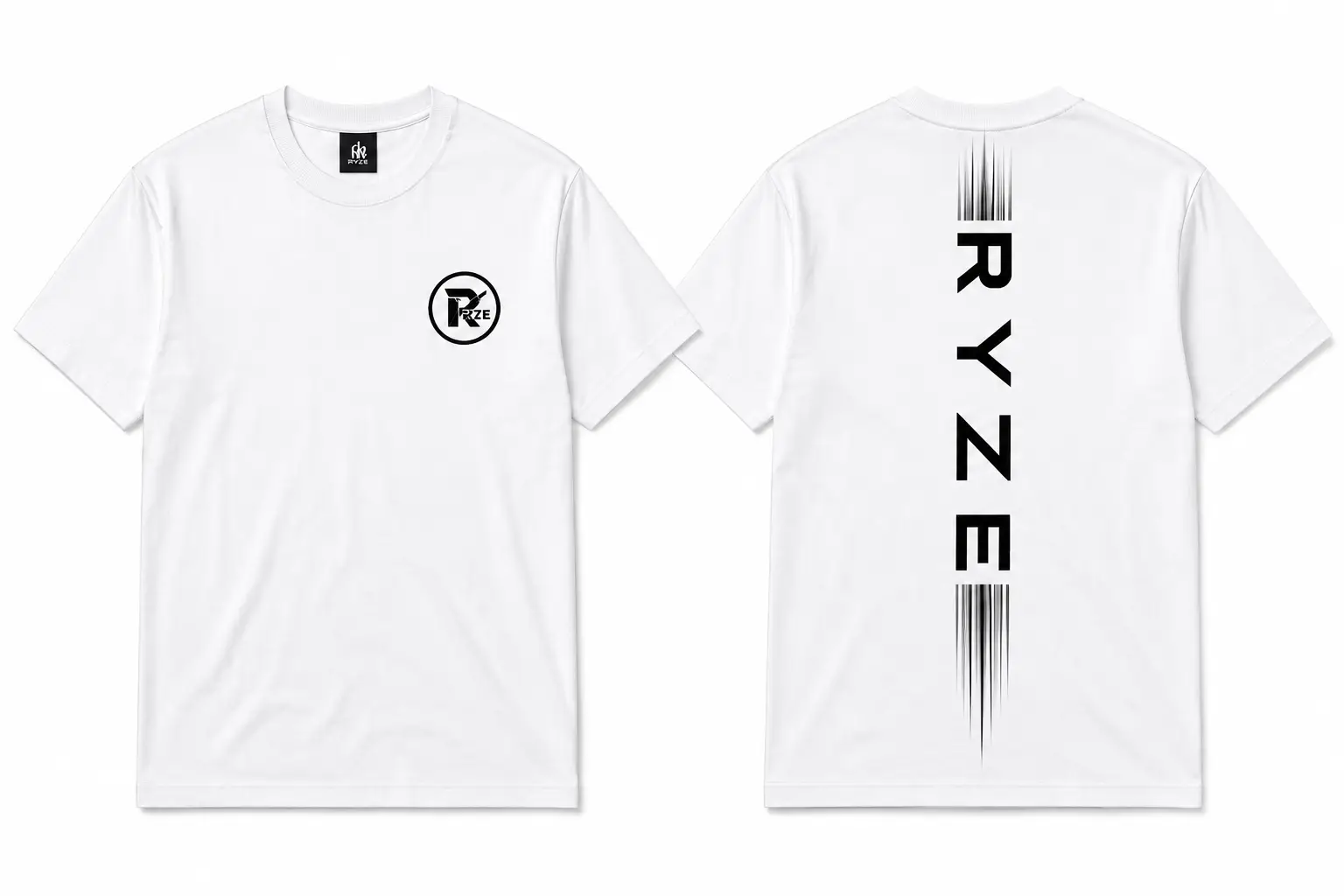 RYZE Velocity Spine Tee (White)