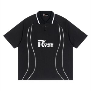 RYZE-Raglan Piping Polo Shirt