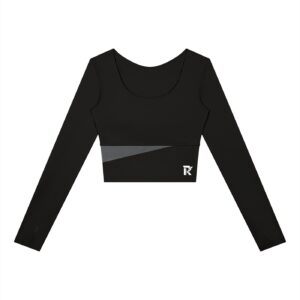 Women's Panelled Long Sleeve Yoga T-Shirt
